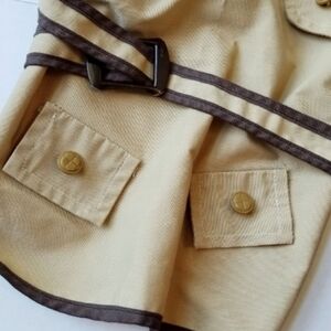 ❗Camel Brown Dog Trench Coat Fall/Winter Medium❗